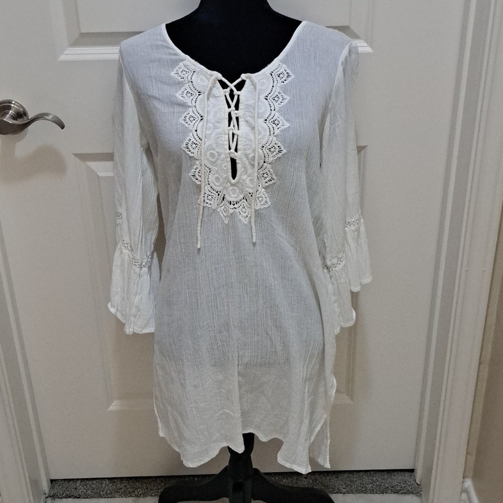 O'NEILL Saltwater medium bathing suit swim coverup dress
